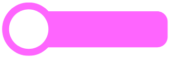 Pink and white tag