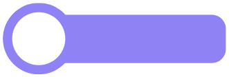 Purple and white tag